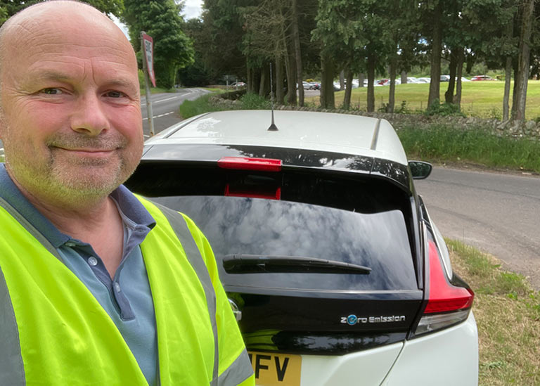 Russell Cramb and Sustainable Travel From The Scottish Borders