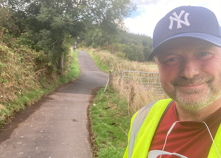 Russell Cramb National Cycle Network Clearance Work