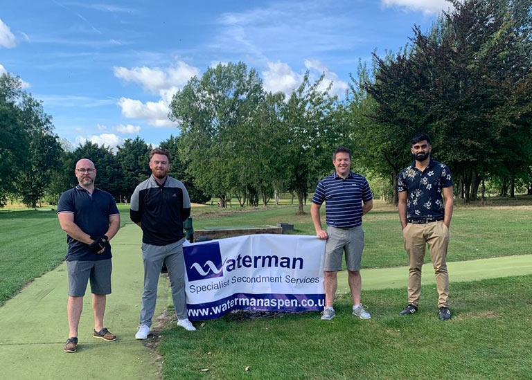 Waterman Aspen sponsor Highways England Charity Golf Day