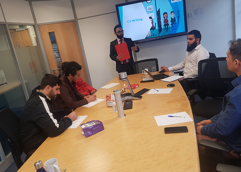 West Midlands team run sessions at Refugee & Migrant Centre