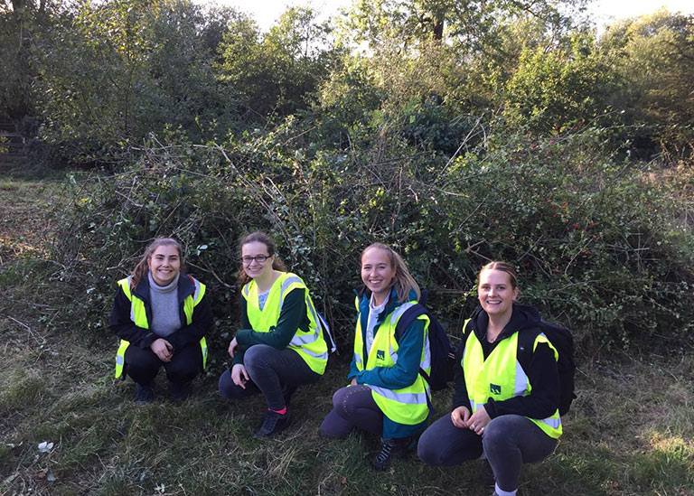Water team volunteer for Swift Valley Nature Reserve